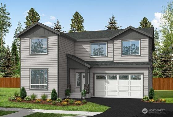 10676 SE 170th Pl-, Renton, WA 98055 - view of front property featuring a garage