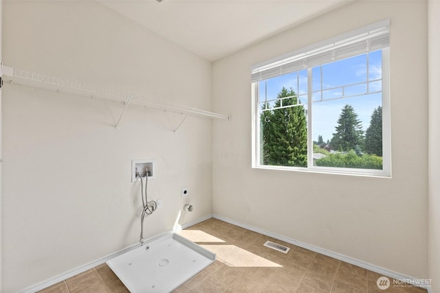 5401 Parkside Dr SE, Lacey, WA 98503 - washroom with hookup for an electric dryer, hookup for a washing machine, and hookup for a gas dryer