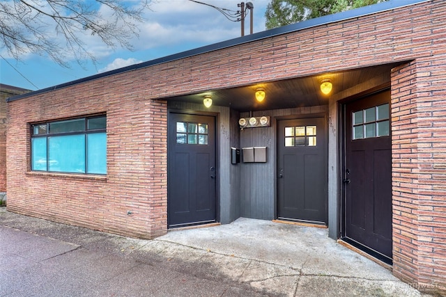 view of property entrance