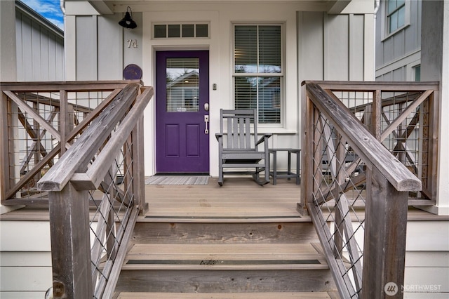 view of entrance to property