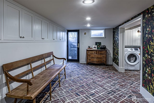 laundry room with washer / clothes dryer