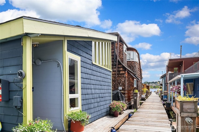 view of property exterior