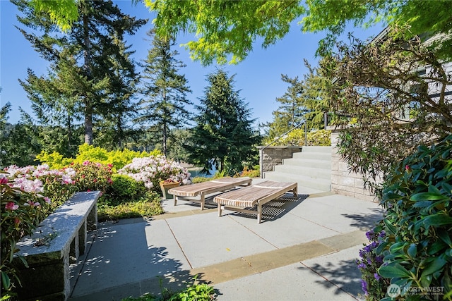 view of patio