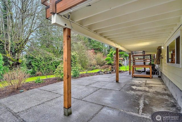 view of patio / terrace