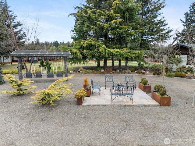 view of patio