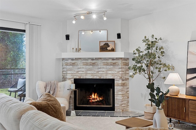 view of living room