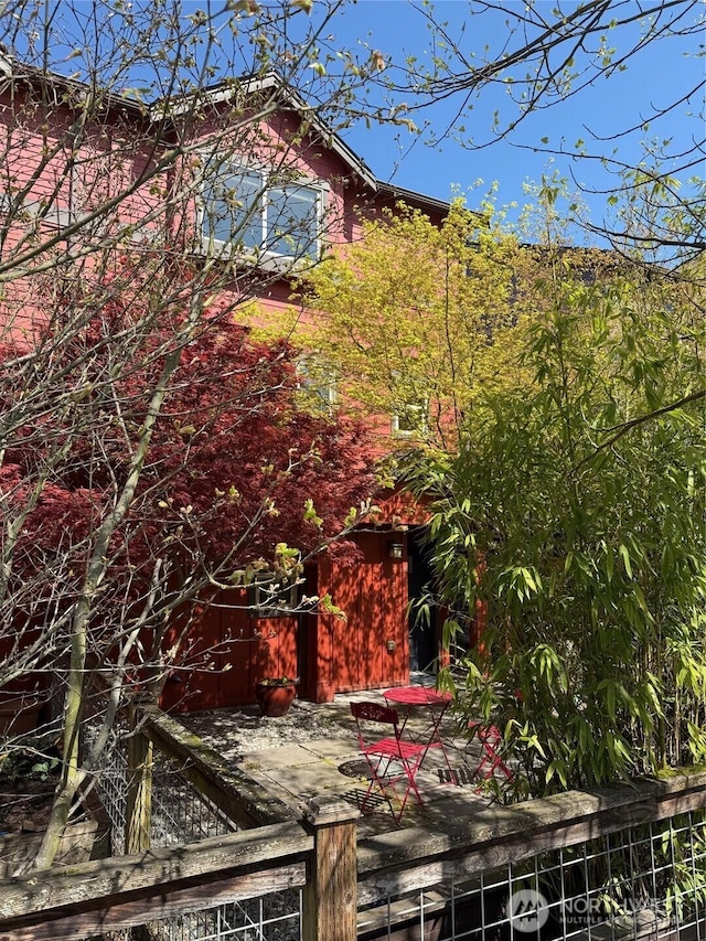 view of property exterior