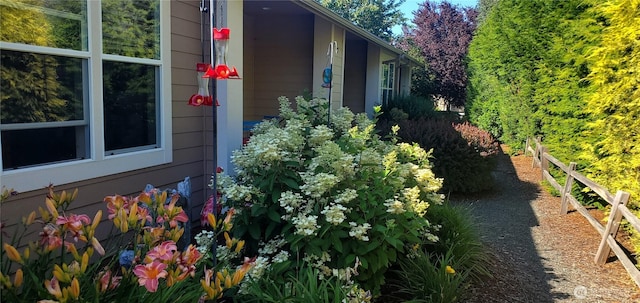 view of home's exterior