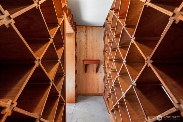 4801 Hyada Blvd NE, Tacoma, WA 98422 - wine room with wood walls