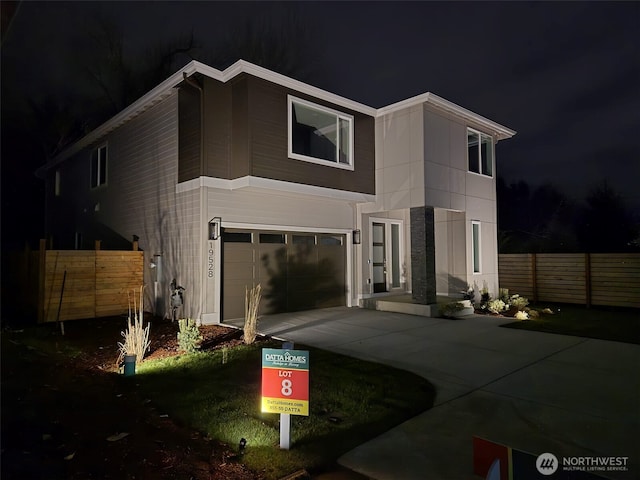 11612 SE 196th St Unit 8, Kent, WA 98031 - contemporary house with an attached garage and driveway