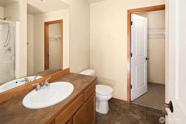 211 Broadway St, Cle Elum, WA 98922 - bathroom featuring vanity and toilet