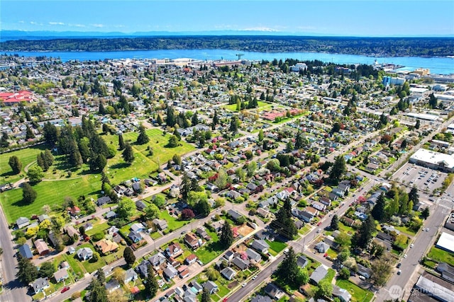 1314 N Callow Ave, Bremerton, WA 98312 - bird's eye view featuring a water view