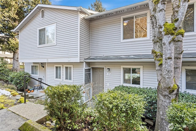 view of townhome / multi-family property