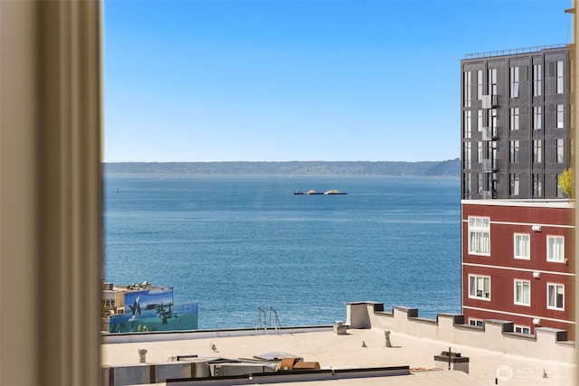 property view of water