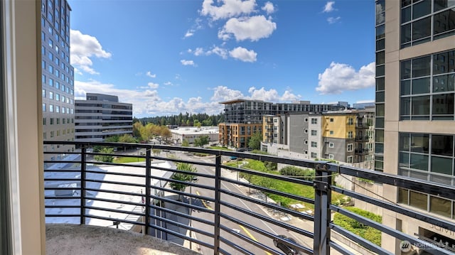 300 110th Ave NE Unit 605, Bellevue, WA 98004 - balcony with a view of city