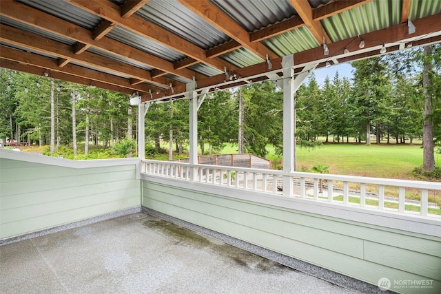 view of patio / terrace