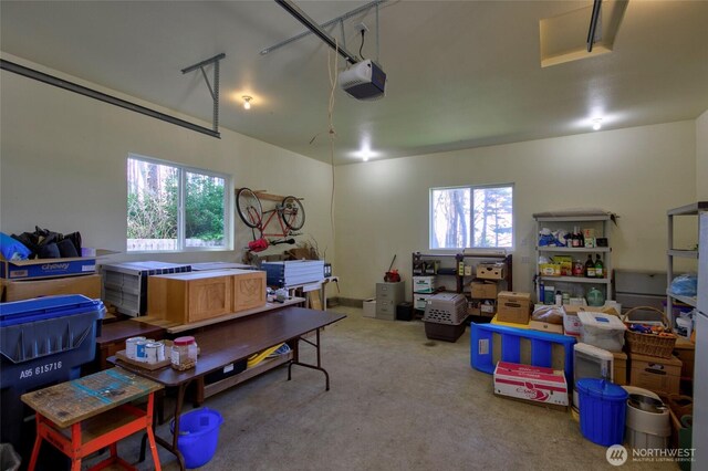 16 Koala Ln, Pacific Beach, WA 98571 - garage featuring a garage door opener