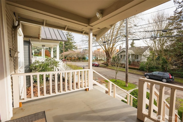 view of patio / terrace featuring a porch