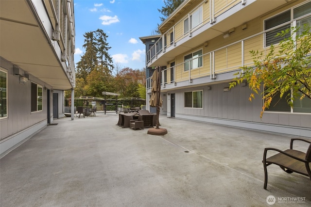 view of patio