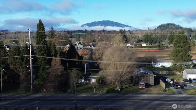 view of mountain feature