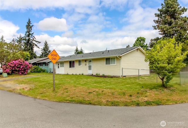 17123 6th Avenue Ct E, Spanaway, WA 98387 - view of ranch-style house