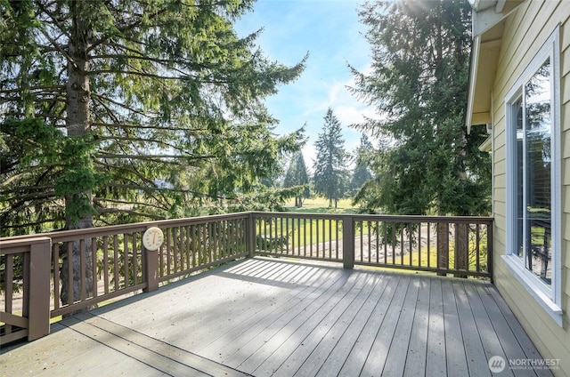 4329 Fairwood Blvd NE, Tacoma, WA 98422 - view of wooden terrace
