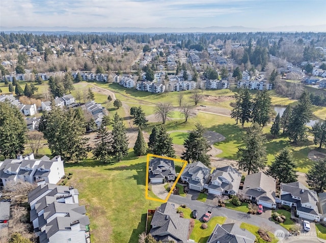 4329 Fairwood Blvd NE, Tacoma, WA 98422 - birds eye view of property with a residential view
