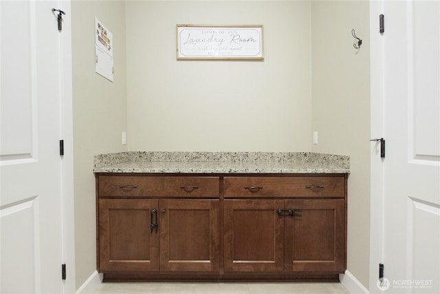 bathroom with baseboards