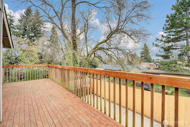 view of deck