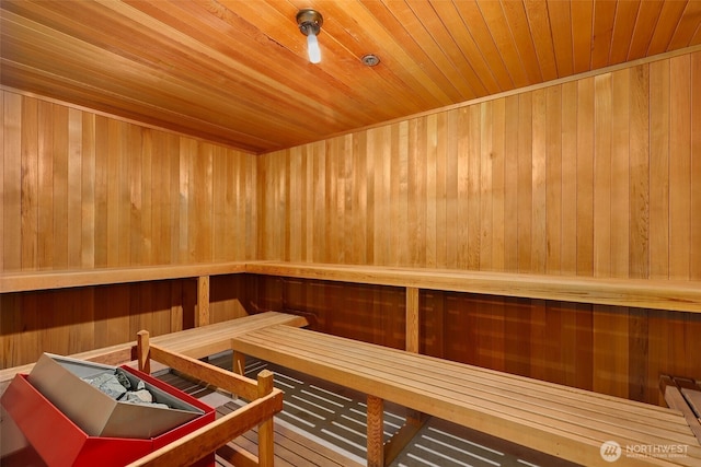 view of sauna / steam room