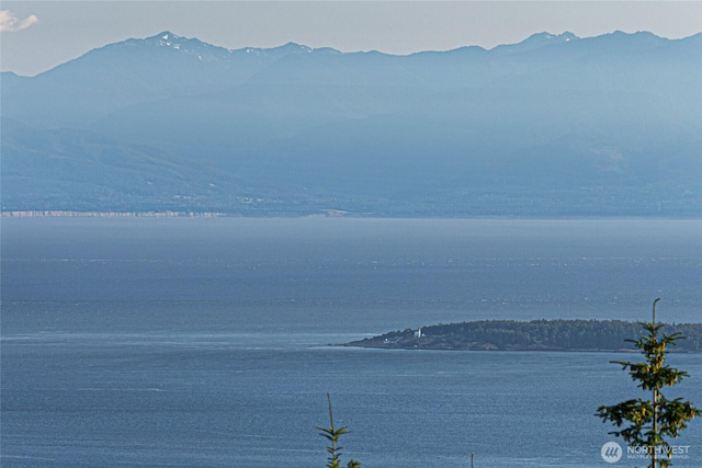 312 Stormridge Rd, Friday Harbor, WA 98250 - view of water feature featuring a mountain view