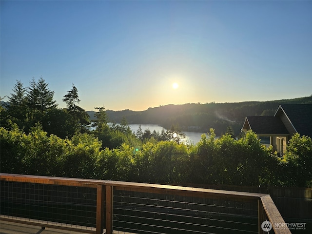 1101 Turkey Rd NW, Olympia, WA 98502 - view of mountain backdrop featuring a large body of water