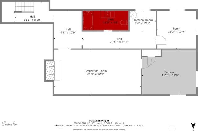 view of layout