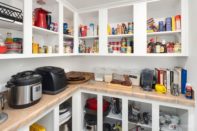 view of pantry