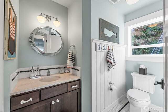 1831 Miracle Mile Dr E, Port Orchard, WA 98366 - bathroom featuring toilet and vanity