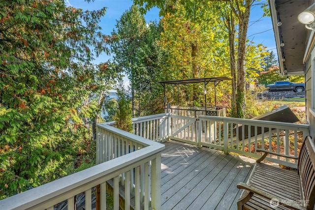 1831 Miracle Mile Dr E, Port Orchard, WA 98366 - view of wooden deck