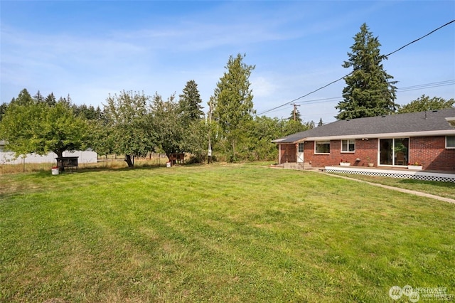 4421 89th Ave SE, Olympia, WA 98501 - view of yard with a patio area