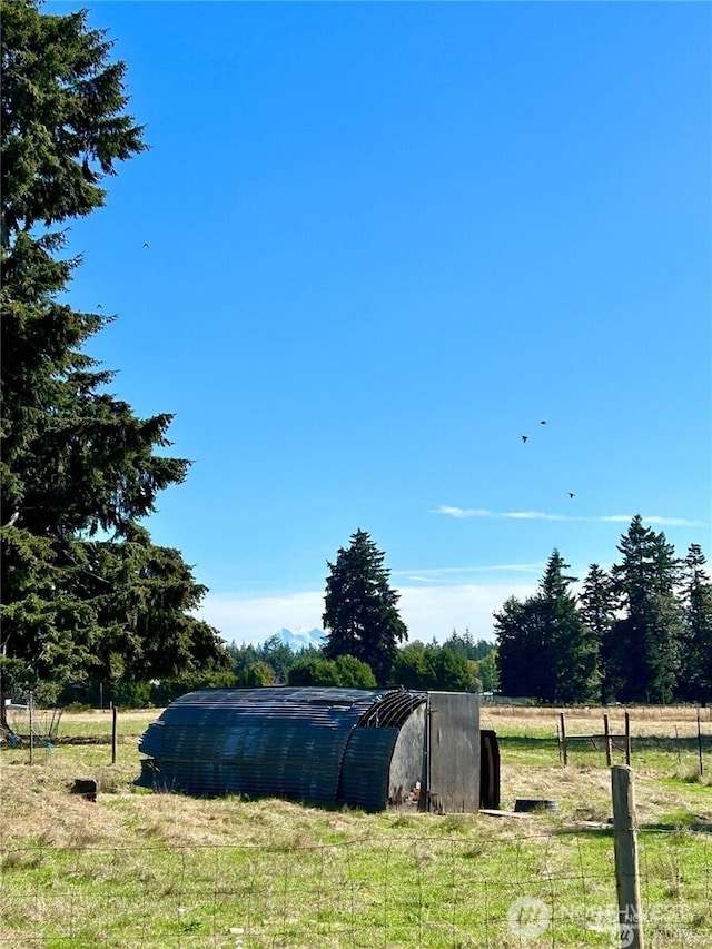 4421 89th Ave SE, Olympia, WA 98501 - view of yard featuring fence and a rural view
