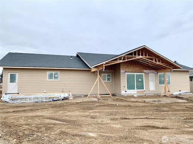 view of rear view of house