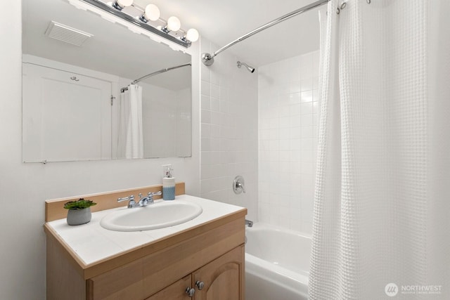 3657 23rd Ave W, Seattle, WA 98199 - bathroom with shower / bath combo and vanity