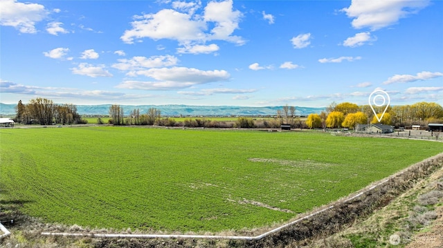 10893 Brick Mill Rd, Ellensburg, WA 98926 - view of yard with a rural view and a mountain view