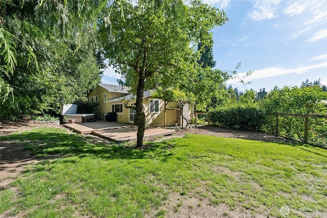 19711 34th Dr SE, Bothell, WA 98012 - view of yard featuring a wooden deck