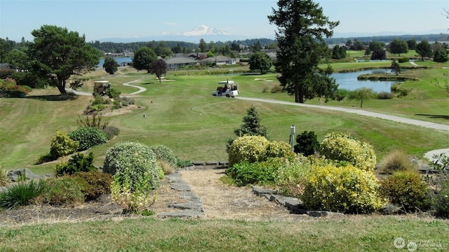 8246 Salish Ln, Blaine, WA 98230 - view of home's community with a water view and golf course view