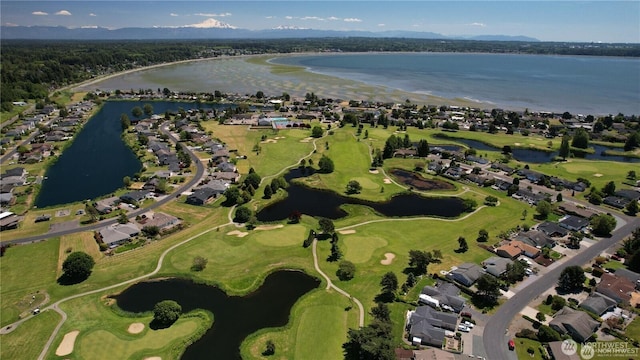 8246 Salish Ln, Blaine, WA 98230 - view of property location with a nearby body of water, nearby suburban area, and a golf course