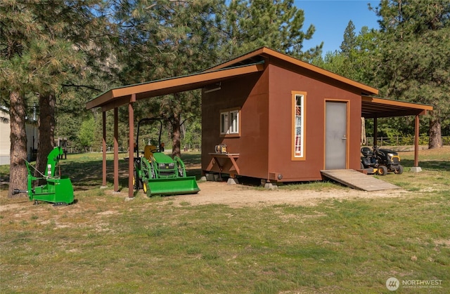 17353 Jenne Dr, Entiat, WA 98822 - view of outbuilding with an outdoor structure