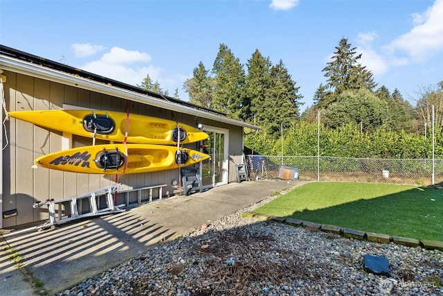 view of horse barn