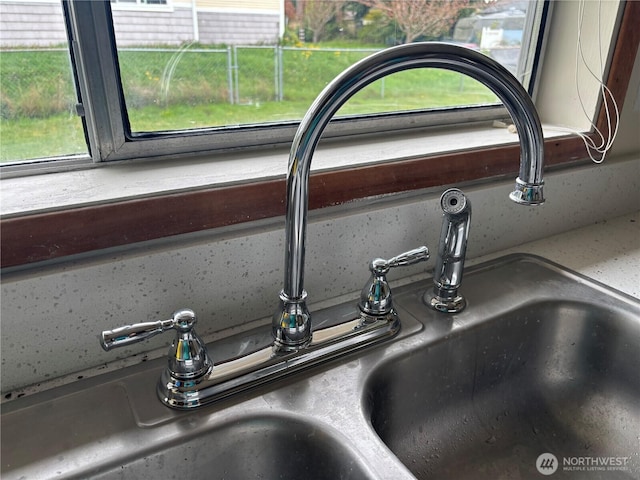 details with a sink