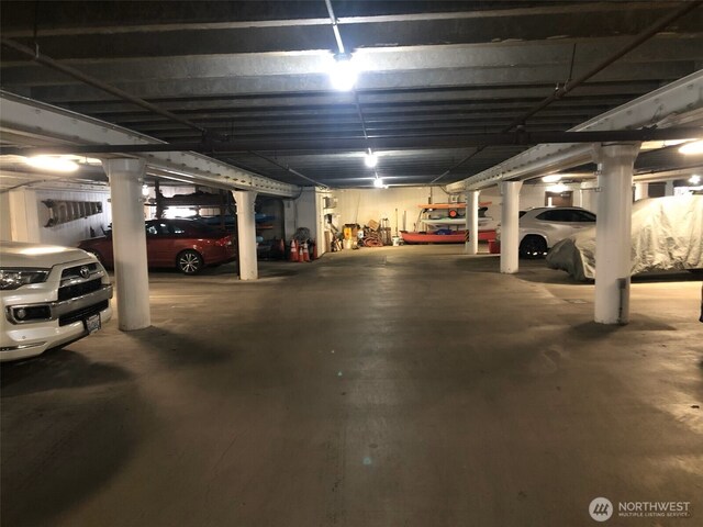 3717 Beach Dr SW Unit 319, Seattle, WA 98116 - view of parking deck