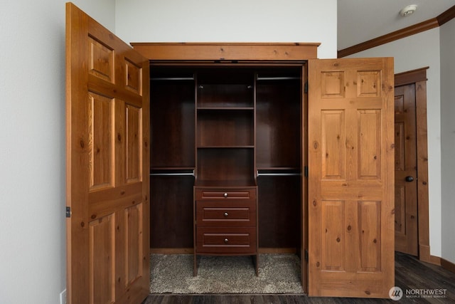 view of closet