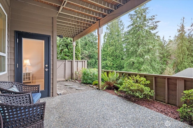 view of patio / terrace